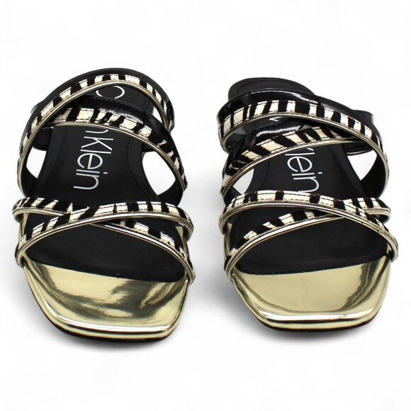 Calvin Klein Missouri Strappy Flat Sandals Women S Shoes - Picture 2 of 8
